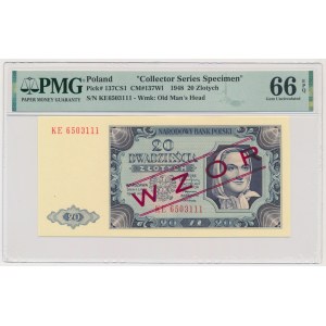 20 gold 1948 - MODEL - KE - PMG 66 EPQ.