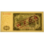 50 złotych 1948 - WZÓR - EL - PMG 66 EPQ