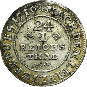 Germany, Bishopric of Münster, 1/24 Thaler 1719 AGP