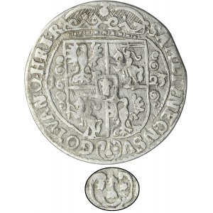 Sigismund III Vasa, 1/4 Thaler Bromberg 1623 - PRV M - VERY RARE, round shield with Sas coat of arms