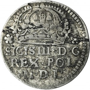 Zikmund III Waza, Krakov 1609 penny - EXTRÉMNĚ RARITNÍ, Pilawa, SIGIS