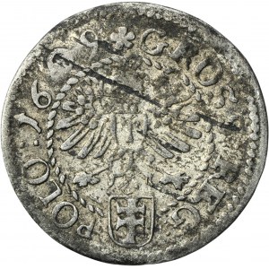 Žigmund III Waza, Krakov 1609 penny - EXTRÉMNE ZRIADNE, Pilawa, SIGIS