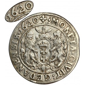 Žigmund III Vasa, Ort Danzig 1620 SB - ROTH