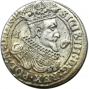 Sigismund III Vasa, 1/4 Thaler Danzig 1625 - P•