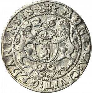 Sigismund III Vasa, 1/4 Thaler Danzig 1626/5 - PR•