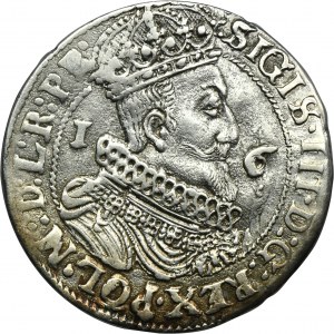 Sigismund III Vasa, 1/4 Thaler Danzig 1624/3 - PR•