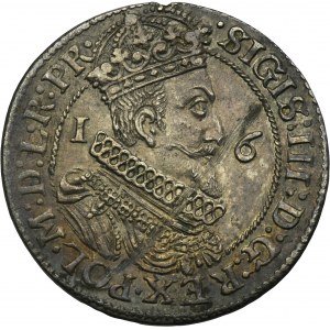 Sigismund III Vasa, 1/4 Thaler Danzig 1623 - PR•