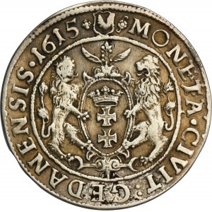 Sigismund III Vasa, 1/4 Thaler Danzig 1615