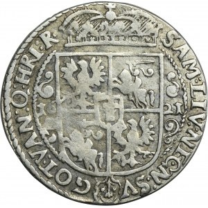 Sigismund III Vasa, 1/4 Thaler Bromberg 1621 - PRV M