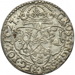 Sigismund III Vasa, 6 Groschen Krakau 1627