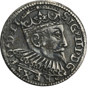 Zikmund III Vasa, Trojka Riga 1598 - bez značky mezi DG