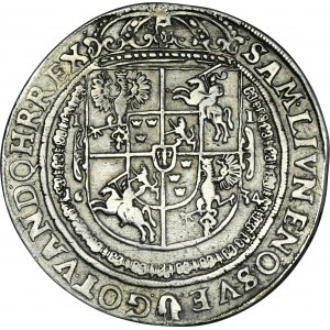 Ladislaus IV of Poland, Thaler Bromberg 1634 II - RARE