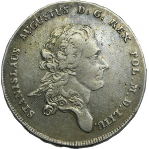 Poniatowski, Thaler Varšava 1775 EB - varianta 33.g