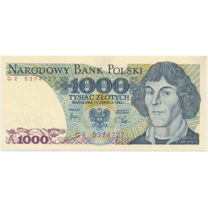 1.000 złotych 1982 - GR -