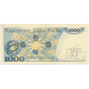 1,000 PLN 1982 - GR -.