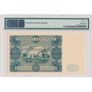 500 złotych 1947 - D2 - PMG 65 EPQ