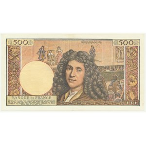 France, 500 New Francs 1960 - Moliere