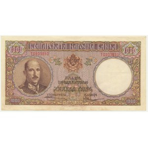Bulgaria, 1.000 Leva 1938