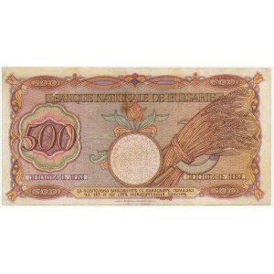 Bulgaria, 500 Leva 1938