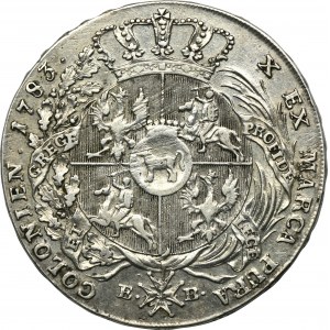 Poniatowski, Thaler Warsaw 1783 EB - RARE