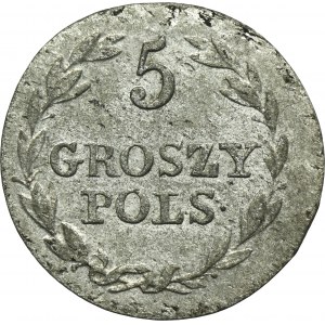 Polish Kingdom, 5 groschen 1827 FH