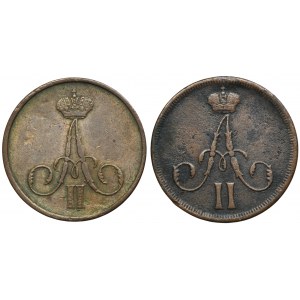 Súprava, Dienieżka Varšava 1857 a 1861 BM (2 ks).