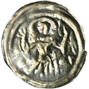 Silesia, Duchy of Wrocław, Heinrich the Bearded or Heinrich II the Pious, Rataje bracteate ca. 1220-1240 - RARE