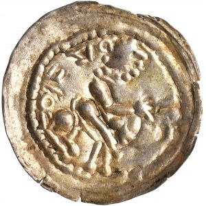 Mieszko III the Old, Latin bracteat - Prince on the horse