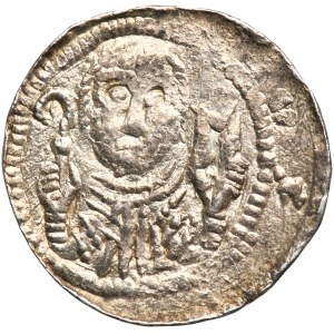 Vladislaus II the Exile, Denarius - Prince and Bishop, S and star