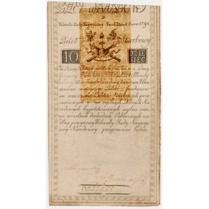 10 złotych 1794 - B - DUŻY znw. HONIG & ZOONEN -