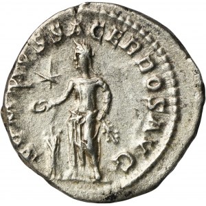 Roman Imperial, Elagabalus, Denarius