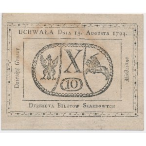 10 haléřů 1794