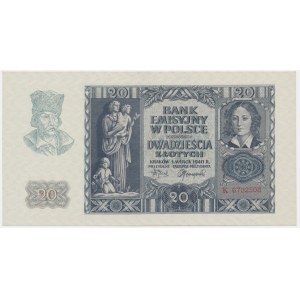 20 złotych 1940 - K -