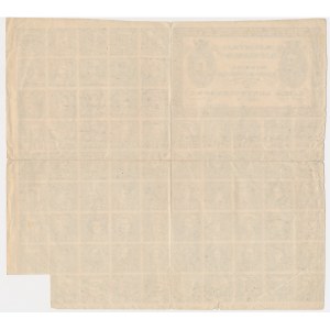 Warszawa, karta kontyngensowa 1921 - poczet królów -