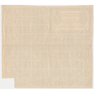 Varšava, kvótny preukaz 1921 - pošta kráľov -