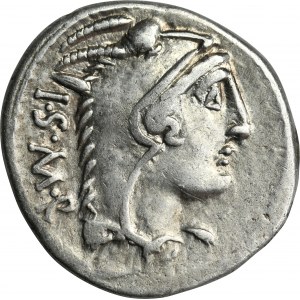 Roman Republic, L. Thorius Balbus, Denarius