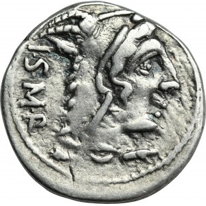 Roman Republic, L. Thorius Balbus, Denarius