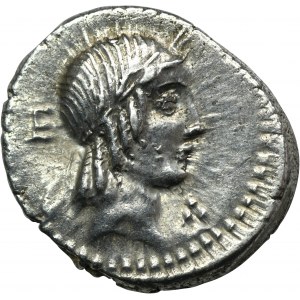 Rímska republika, L. Calpurnius Piso Frugi, denár