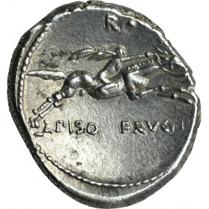 Roman Republic, L. Calpurnius Piso Frugi, Denarius