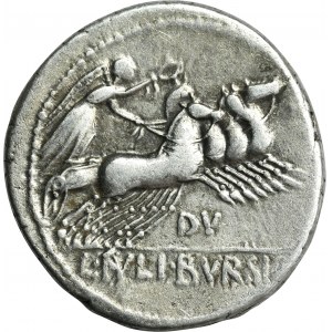 Rímska republika, L. Iulius Bursio, denár