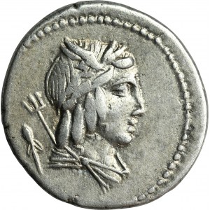 Rímska republika, L. Iulius Bursio, denár