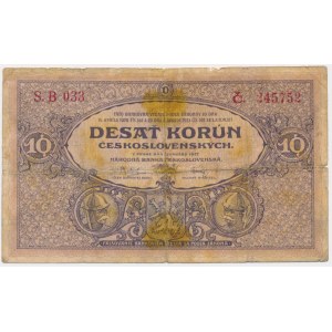 Czechoslovakia, 10 Korun 1927