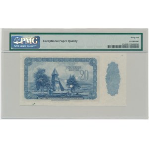 ABNCo, 20 złotych 1939 - SPECIMEN - 00000 - PMG 65 EPQ