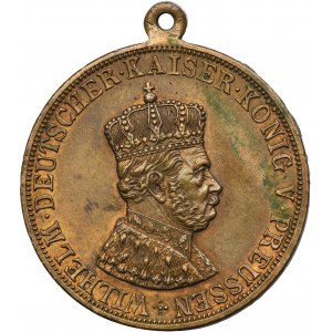 Germany, Kingdom of Prussia, Wilhelm I, Medal for the 90th Anniversary of the Birth of Kaiser 1887