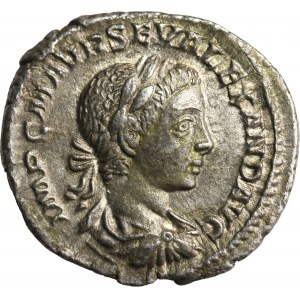 Roman Imperial, Severus Alexander, Denarius