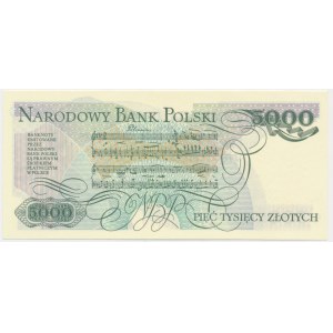 5.000 złotych 1986 - AY - pierwsza seria rocznika