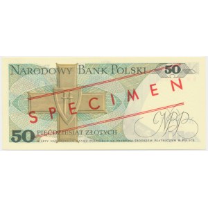 50 zlotých 1979 - MODEL - BW 0000000 - č. 0937 -.