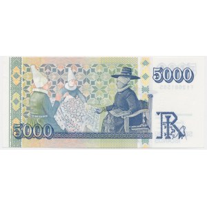 Iceland, 5.000 Kronur 2001