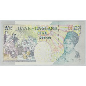 Great Britain, 5 Pounds (2002-16)