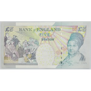 Spojené království, 5 liber (2002-16)